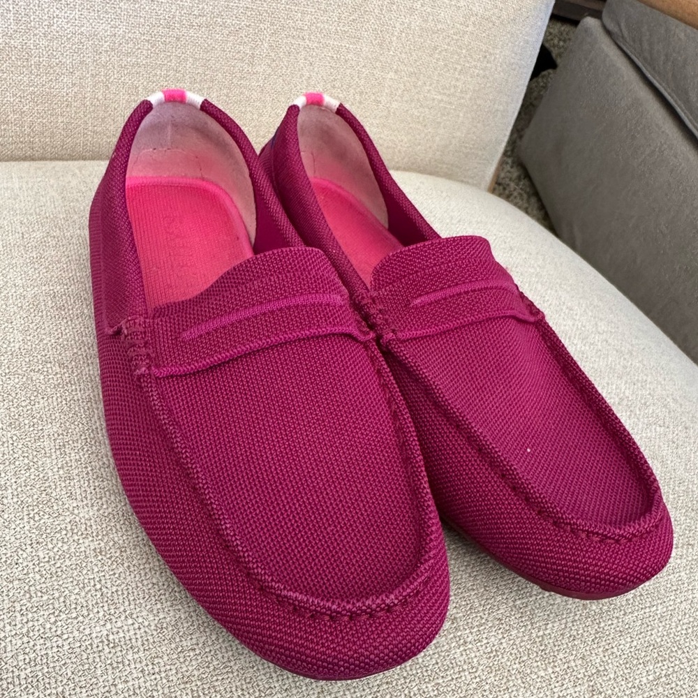 Rothy’s Drivers Size 11 Raspberry